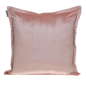Almohada decorativa de color sólido rosa metalizado suave al tacto Premier de 24"