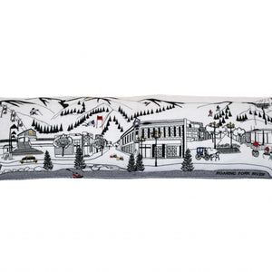 Cojín decorativo lumbar de 45 pulgadas con luz diurna blanca de Aspen Skyline