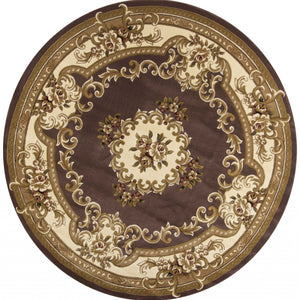 9' X 13' Polypropylene Plumor Ivory Area Rug