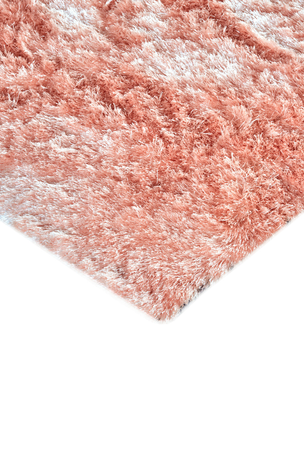 Pink Shag Tufted Handmade Area Rug - 2' x 3'