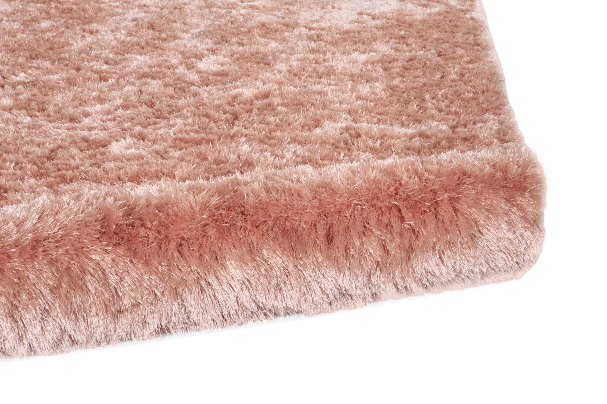 Pink Shag Tufted Handmade Area Rug - 2' x 3'