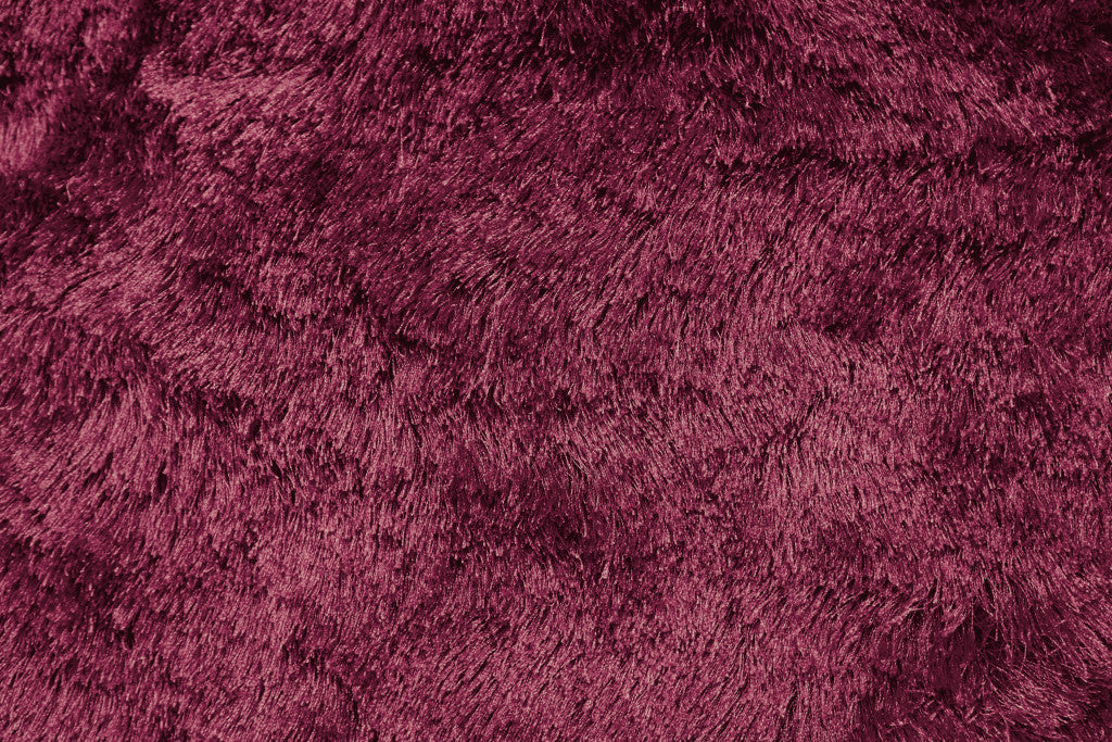 Pink Shag Tufted Handmade Area Rug - 2' x 3'