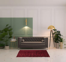 Pink Shag Tufted Handmade Area Rug - 2' x 3'