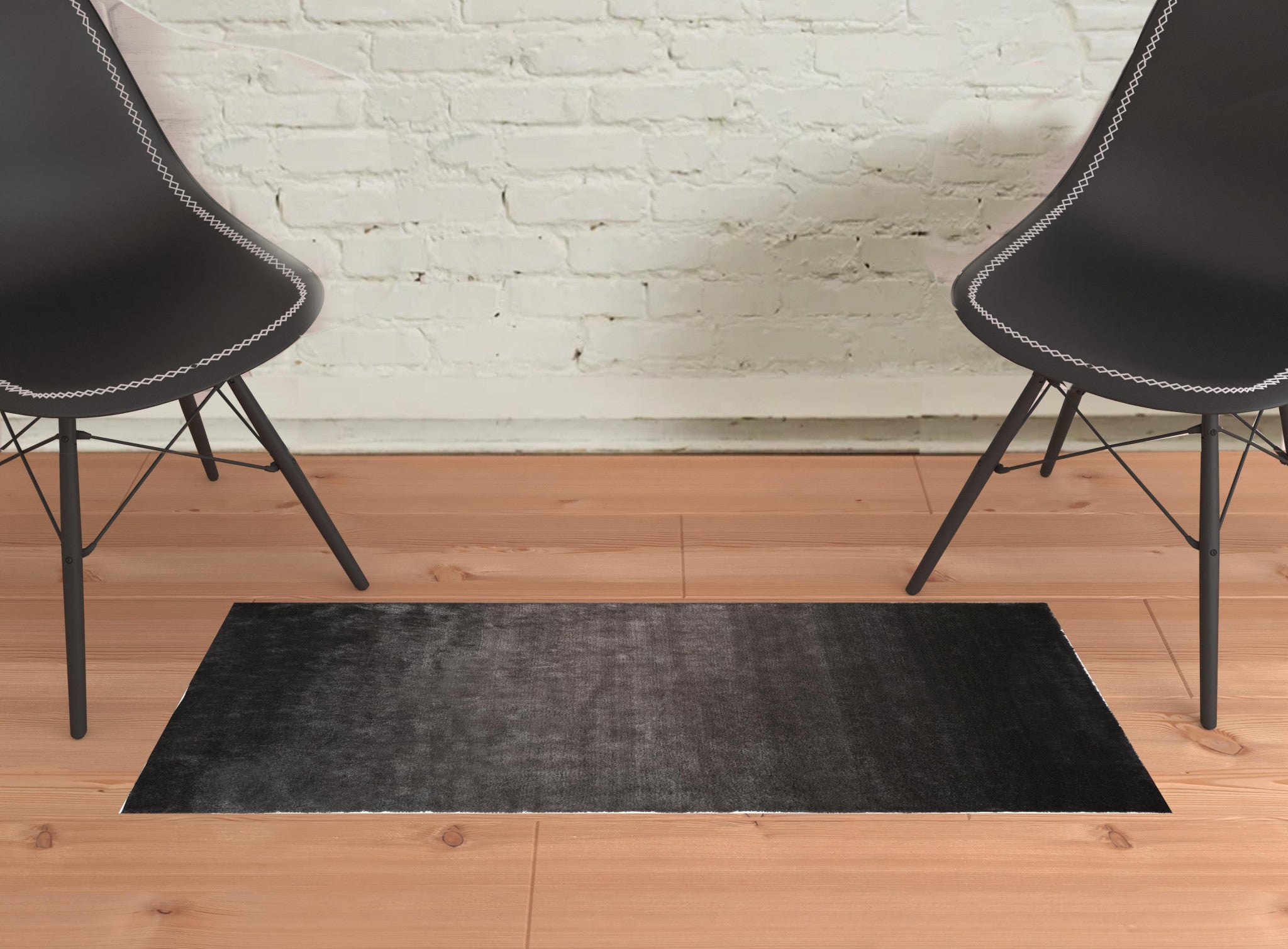 Pink Shag Tufted Handmade Area Rug - 2' x 3'