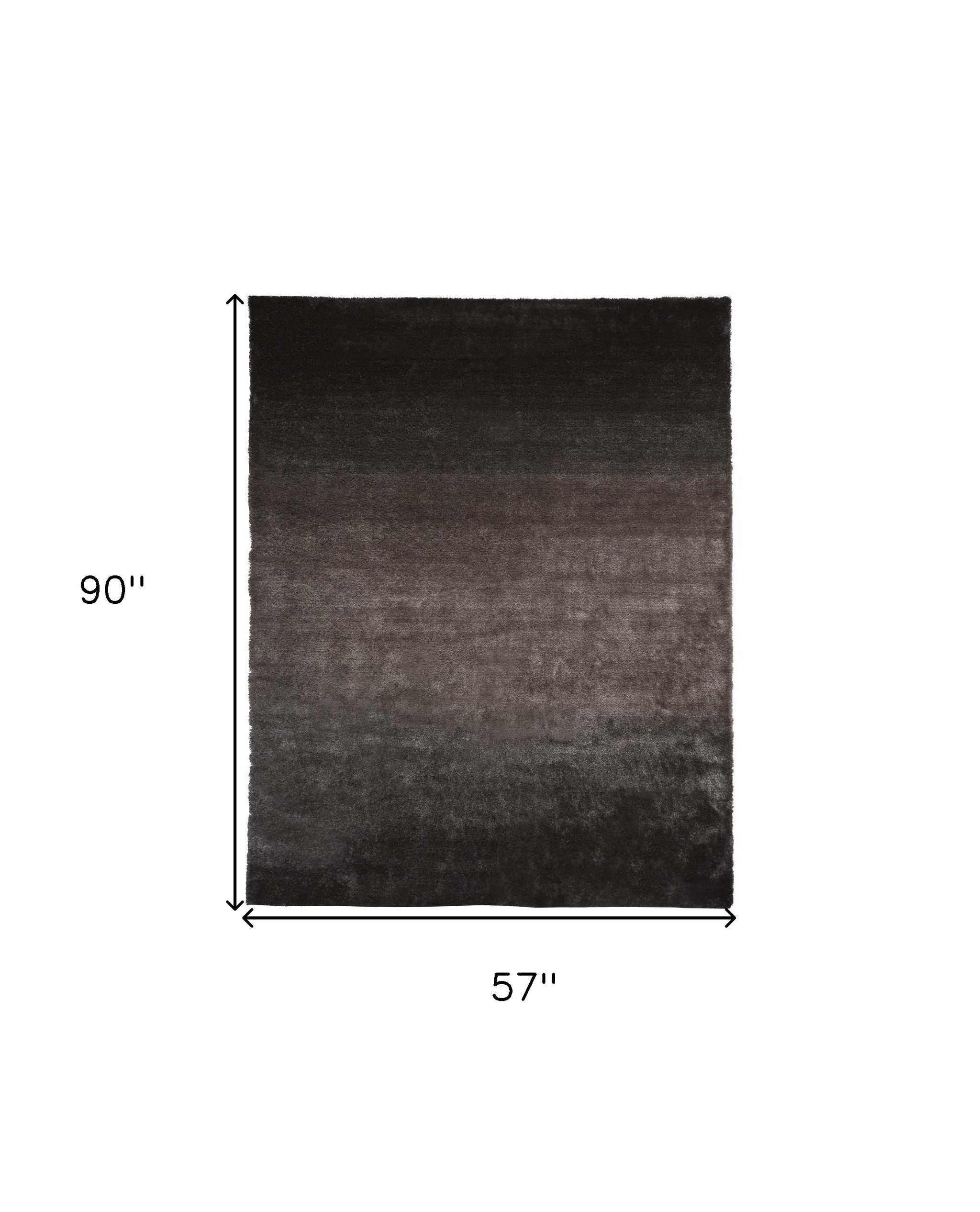 Pink Shag Tufted Handmade Area Rug - 2' x 3'