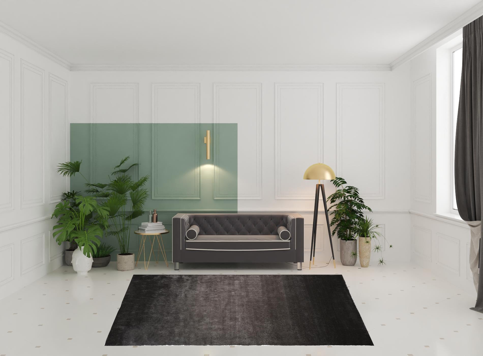 Pink Shag Tufted Handmade Area Rug - 2' x 3'