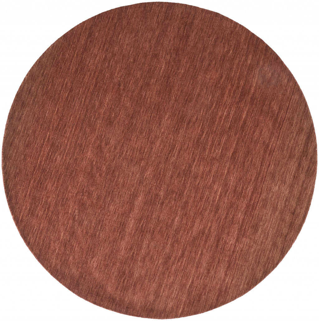 4' X 6' Black Wool Hand Woven Stain Resistant Area Rug