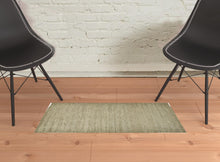 4' X 6' Tan And Gray Hand Woven Area Rug