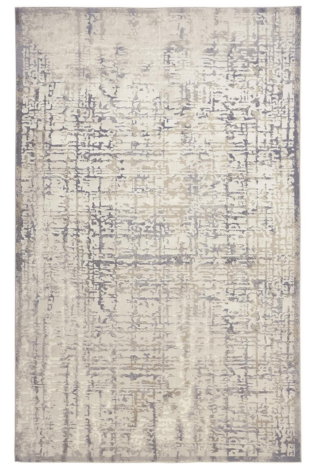 4' X 6' Green Blue And Tan Ombre Hand Woven Area Rug