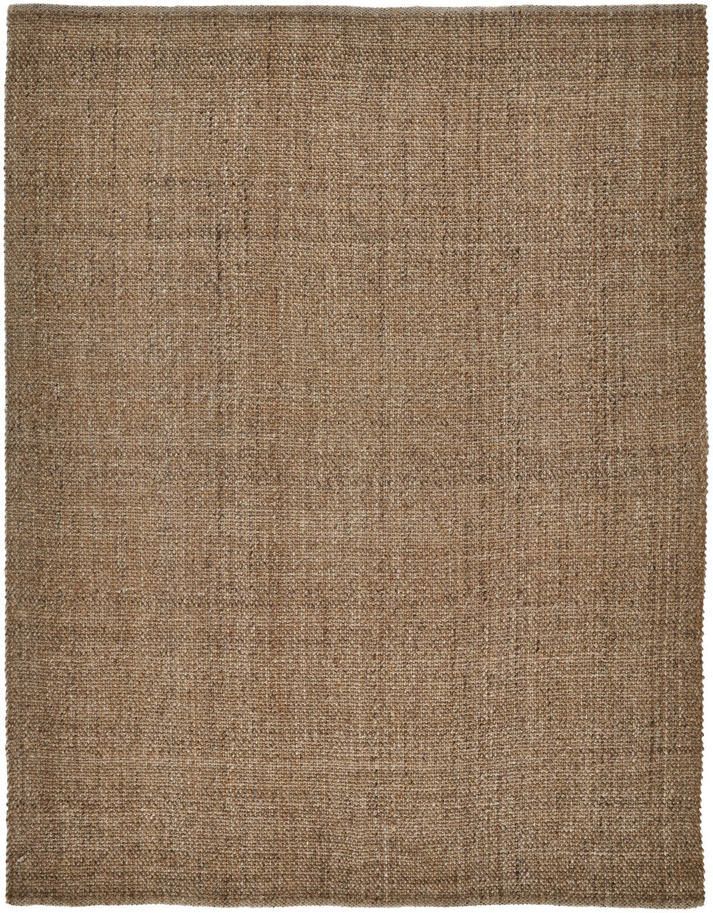 Gray Ivory And Blue Hand Woven Area Rug - 5' x 8'