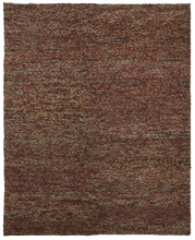 10' X 13' Gray Taupe And Black Wool Hand Woven Stain Resistant Area Rug