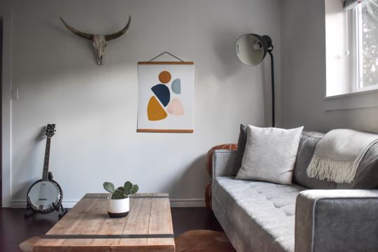 Contemporary Pieces Abstract Watercolor Wall Art 11" x 14"