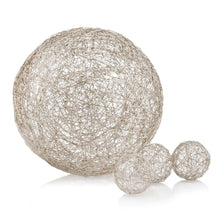 Silver Iron Extra Large Wire Sphere 12