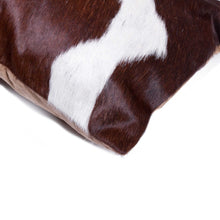 Chocolate And White Torino Kobe Cowhide Pillow 12