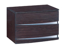 Exquisite Wenge High Gloss Nightstand 16.5