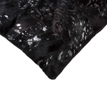 Black and Silver Pillow - 18