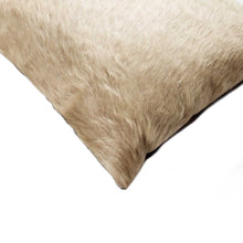 Natural Torino Cowhide Pillow 18