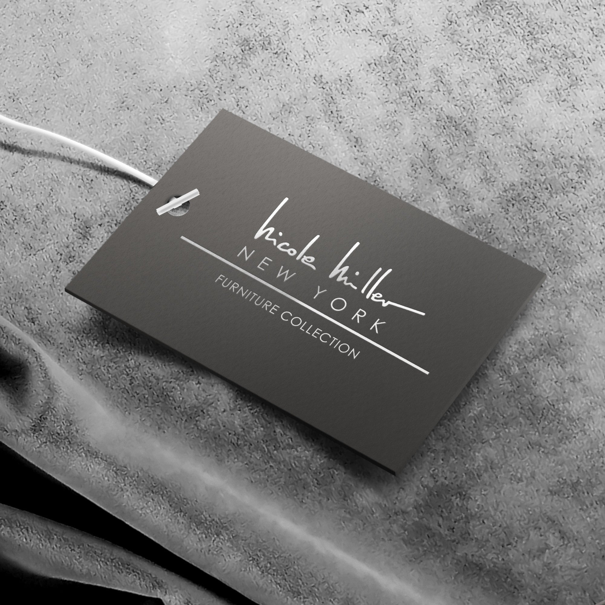 20" Blush Velvet And Gold Round Bloom Ottoman