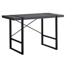 Grey Black Metal Computer Desk 23.75