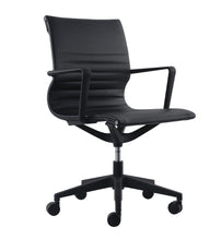Black Vinyl Flex Tilt Chair 23.8