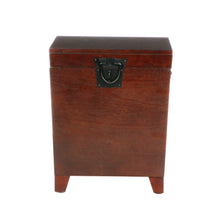 Brown Solid Wood Square End Table 24