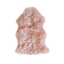Pink Single Sheepskin Area Rug - 24