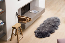 Gray Double Sheepskin Area Rug - 24