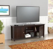 Espresso Finish Wood Media Center And Tv Stand