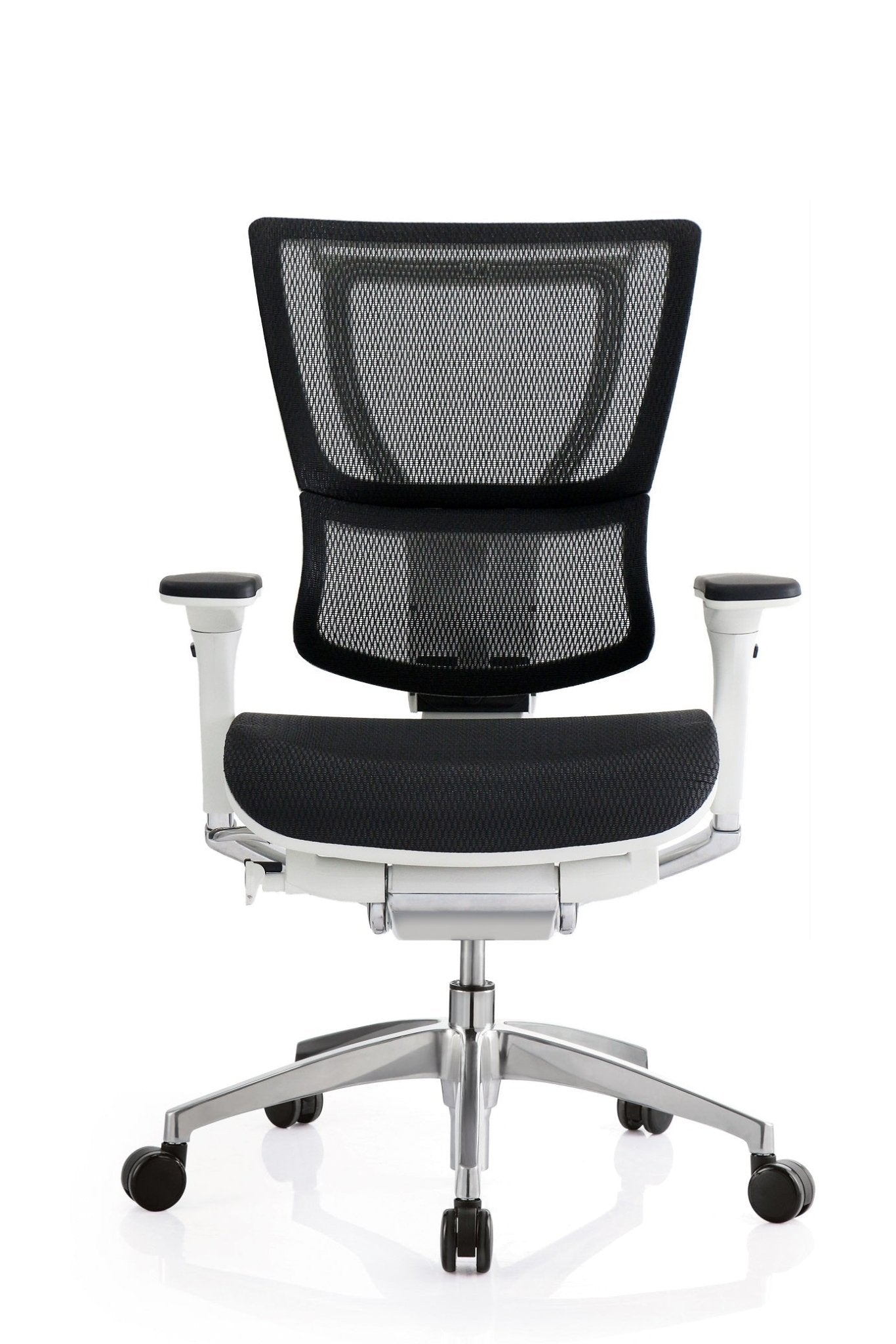 White Mesh Tilt Tension Control Chair 26" x 26" x 40.8"