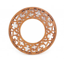 23.5 X 23.5 X 1.75 Brown Traditional Wooden - Wall Mirror