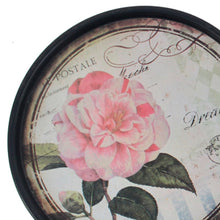 9 X 9 Multi-Color Rustic Flower Plate - Painting Set