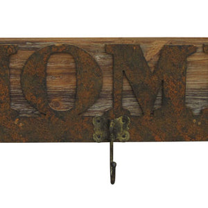 1" X 23" X 20" Brown Wooden  Plaque
