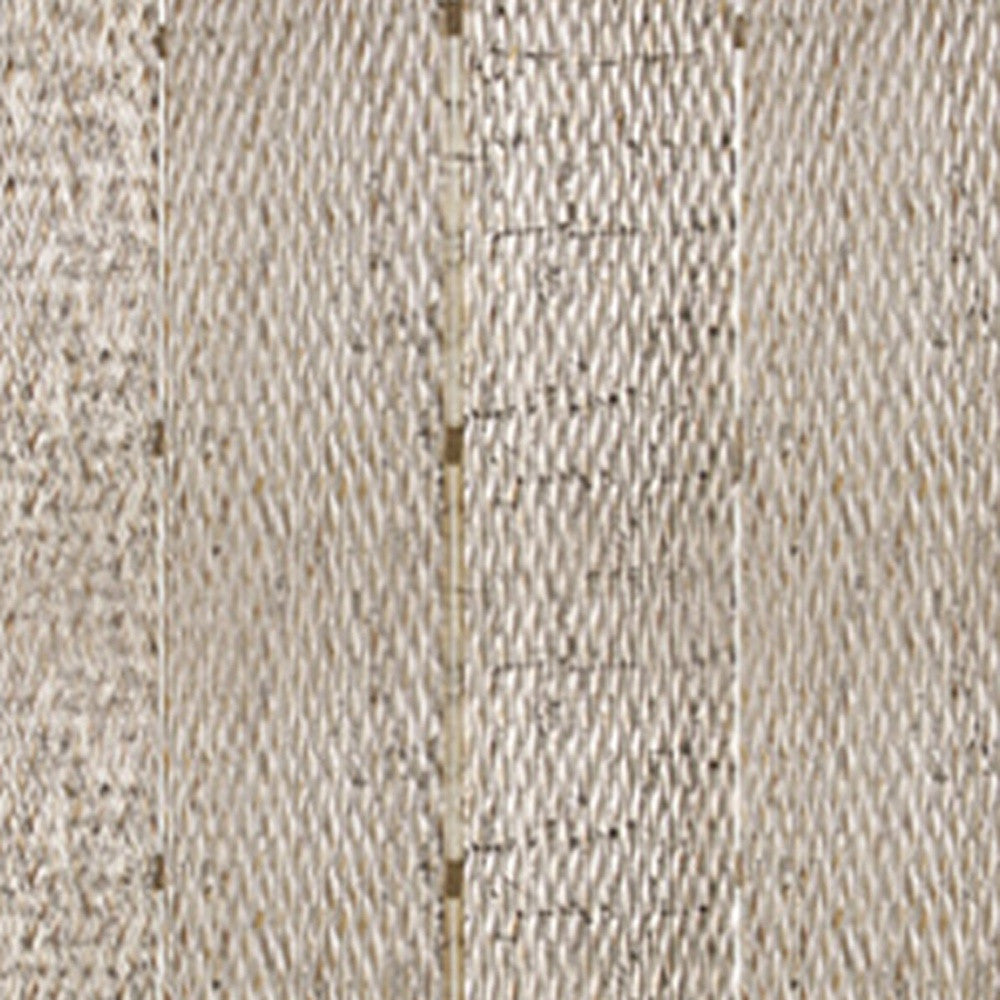 1" X 84" X 84" Silver Wood  Screen