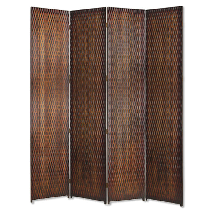1" X 84" X 84" Silver Wood  Screen