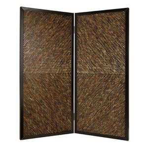 1" X 63" X 84" Multi Color Wood  Screen