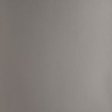 Set Of 2 Modern Grey Leatherette Black Coated Metal Dining Chairs