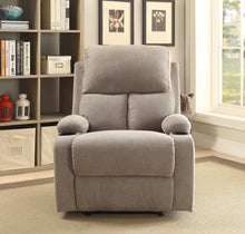 Blue Linen Fabric Recliner - 32