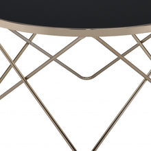 Frosted Glass Champagne Coffee Table 34