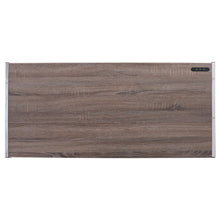 Cool Oak And Chrome Usb Desk