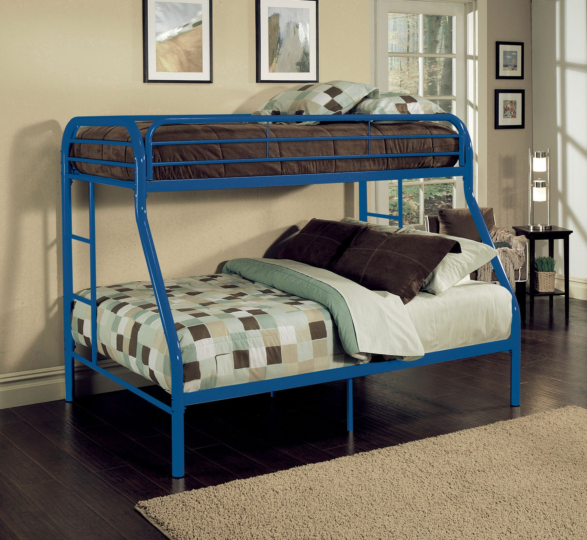 Twin Black Bed With Mattress