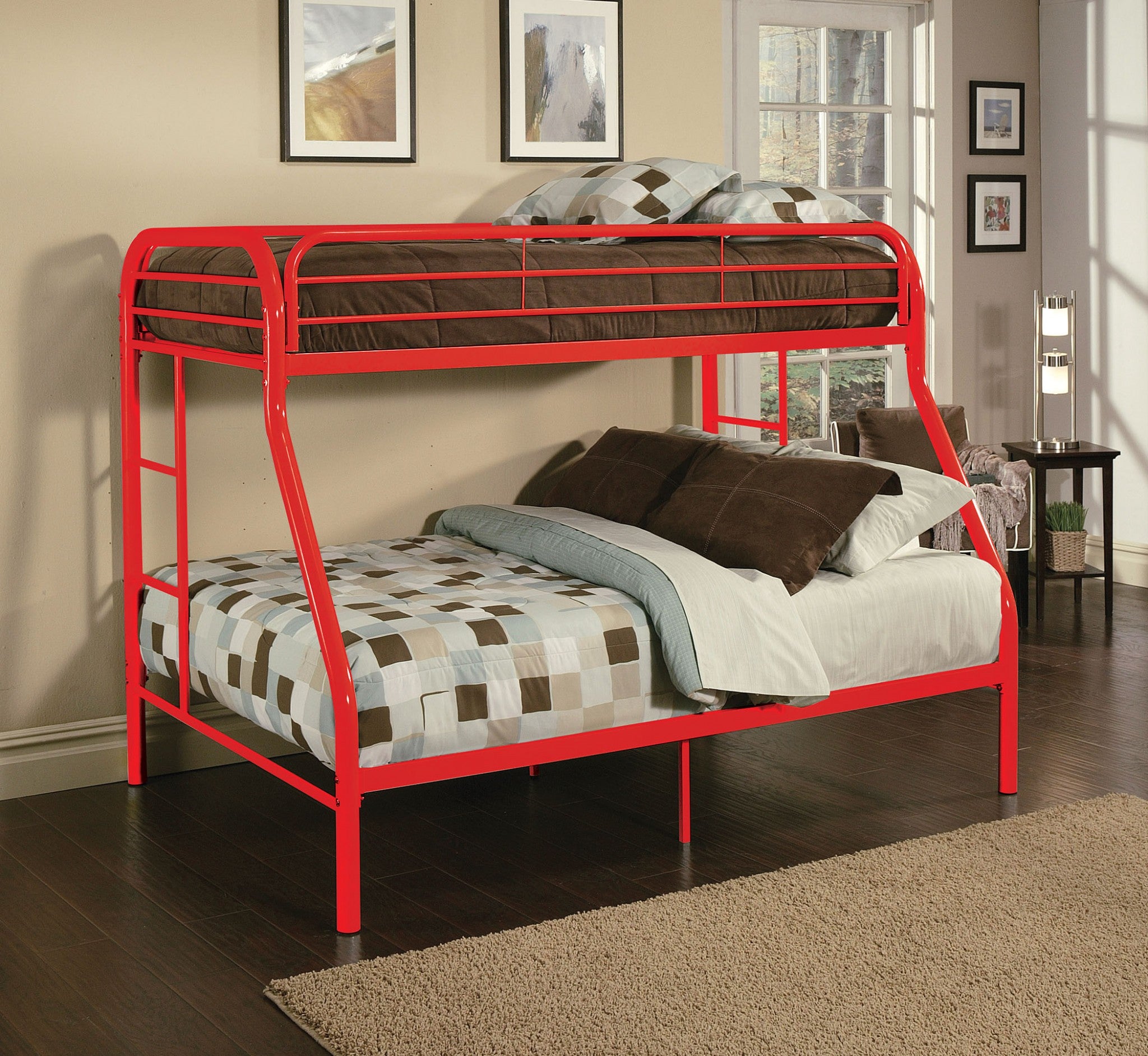 Twin Black Bed With Mattress