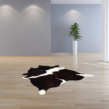 Black And White Cowhide Animal Print Area Rug