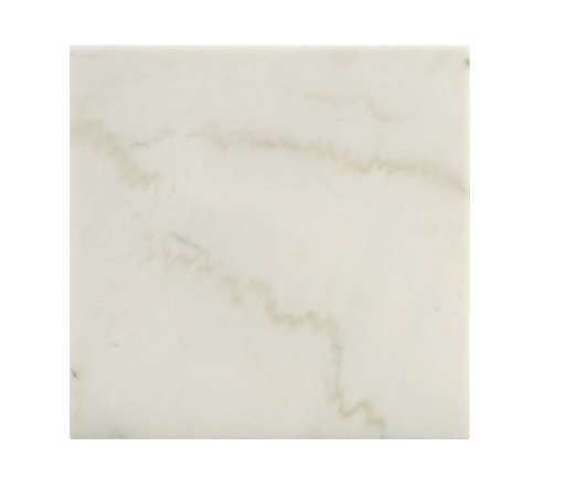 白色大理石和金色幾何茶几