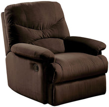 Chocolate Upholstered Motion Recliner - 34 x 35 x 39