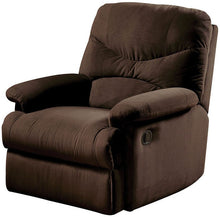 Chocolate Upholstered Motion Recliner - 34 x 35 x 39