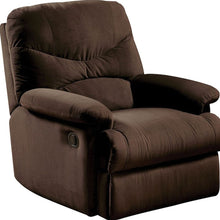 Chocolate Upholstered Motion Recliner - 34 x 35 x 39