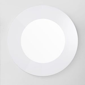 Espejo Lacado Blanco Alto Brillo