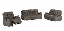 Modern Brow Fabric Sofa Set 120