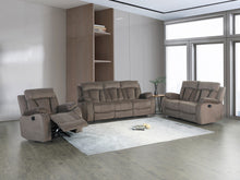 Modern Brow Fabric Sofa Set 120