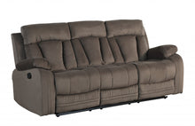 Modern Brow Fabric Sofa Set 120